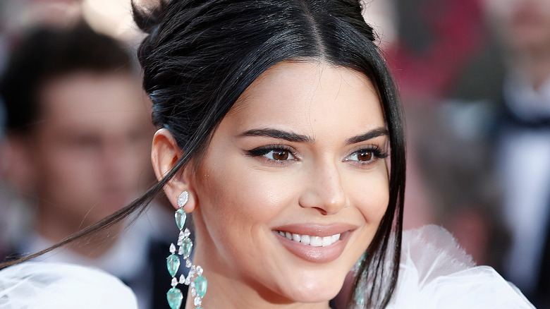 Kendall Jenner smiling at event