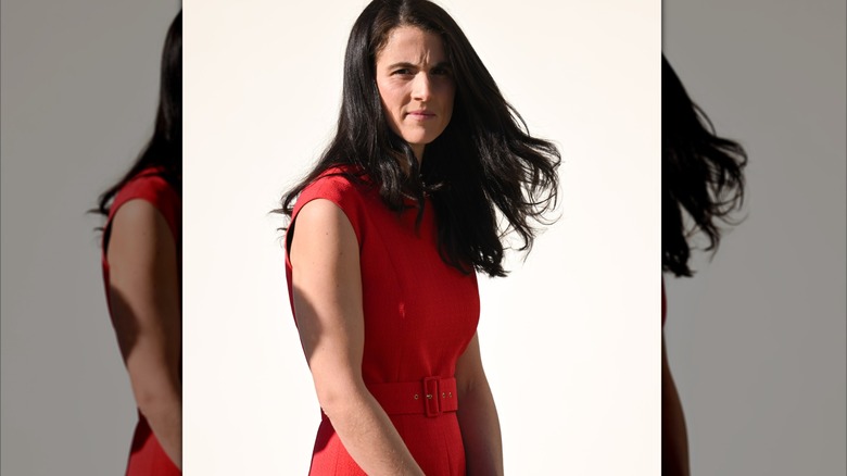 Tatiana Schlossberg standing