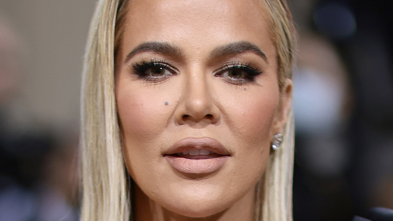 Khloé Kardashian at the 2022 Met Gala