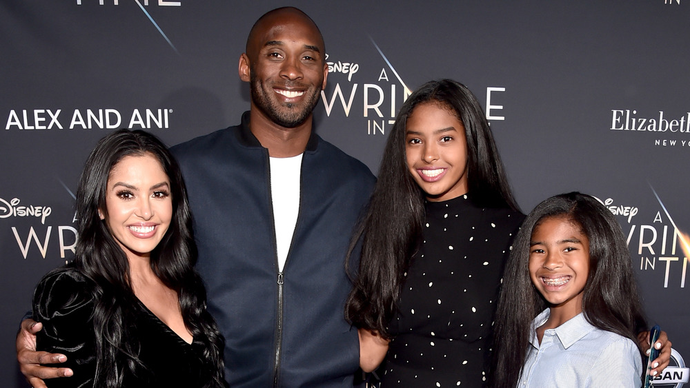 Kobe and Vanessa Bryant family