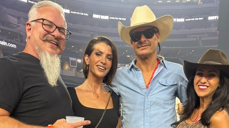 Dana Loesch and Lauren Boebert pose alongside Kid Rock