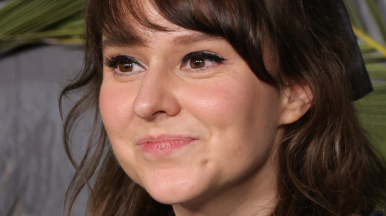 Claudia O'Doherty smiling