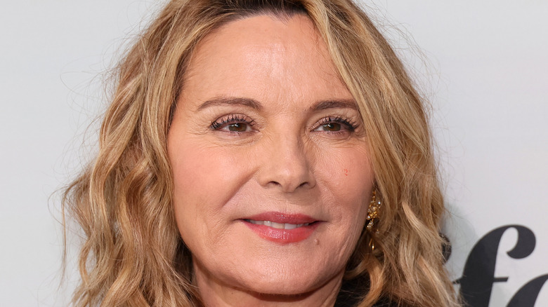 Kim Cattrall close-up