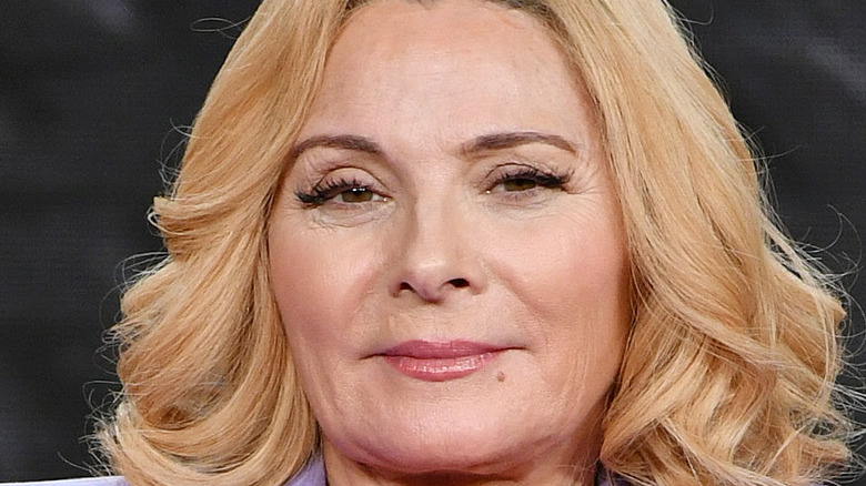 Kim Cattrall at an event. 