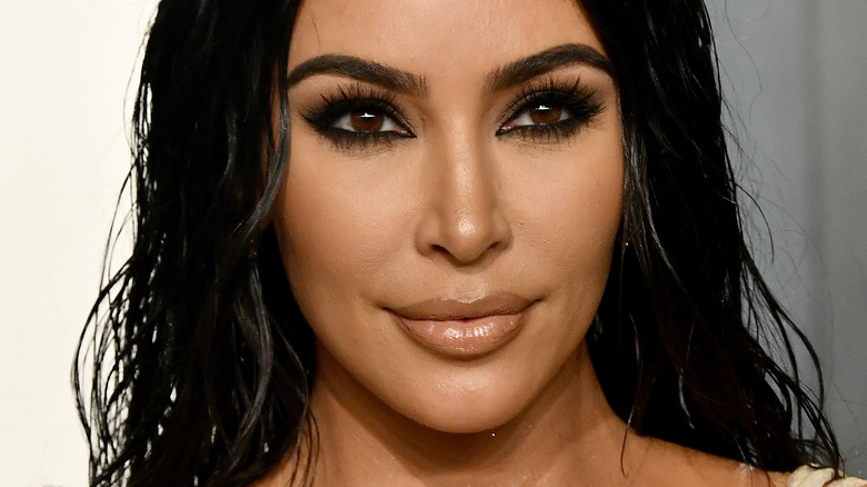 close up image of Kim Kardashian 