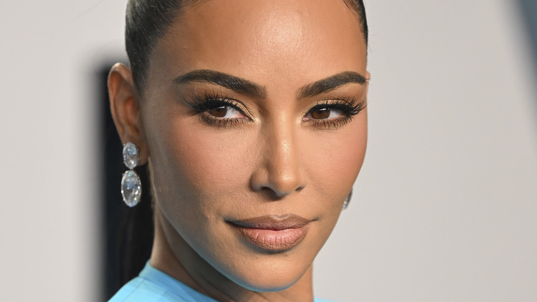 Kim Kardashian close up 2022