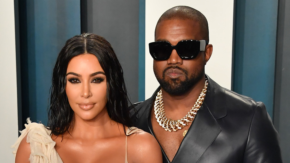 Kim Kardashian and Kanye West 