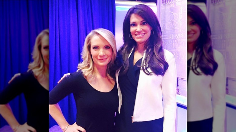 Dana Perino and Kimberly Guilfoyle embrace in a photo together (2015)