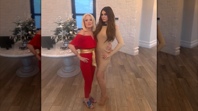 Daphne Barak and Kimberly Guilfoyle posing