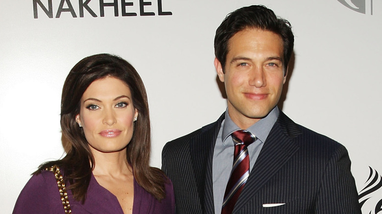 Kimberly Guilfoyle posing with Eric Villency.