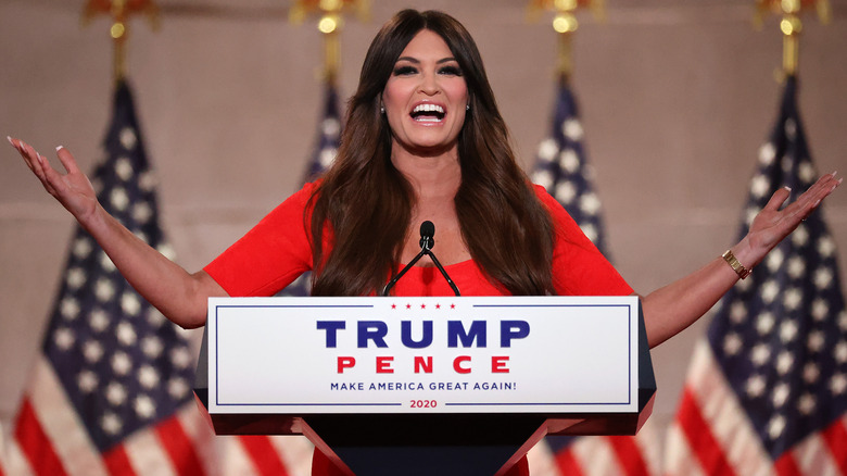 Kimberly Guilfoyle at Trump rally 