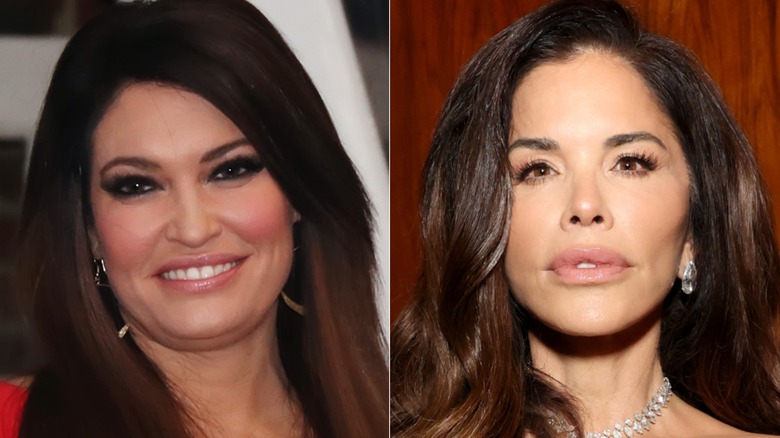 Close up of Kimberly Guifoyle and Lauren Sanchez