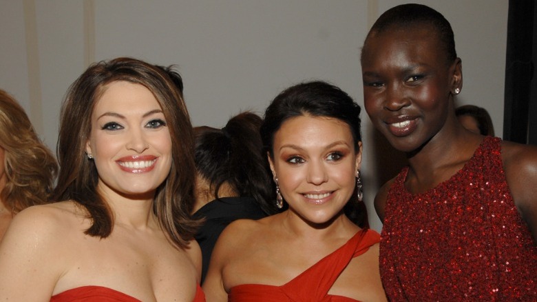 Kimberly Guilfoyle, Rachael Ray, and Alek Wek circa 2007
