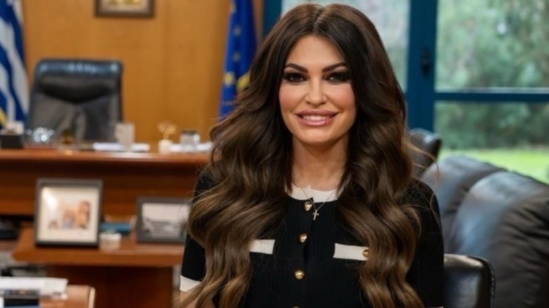 Kimberly Guilfoyle meets with Christopher Dimas in her office in Greece (2026)