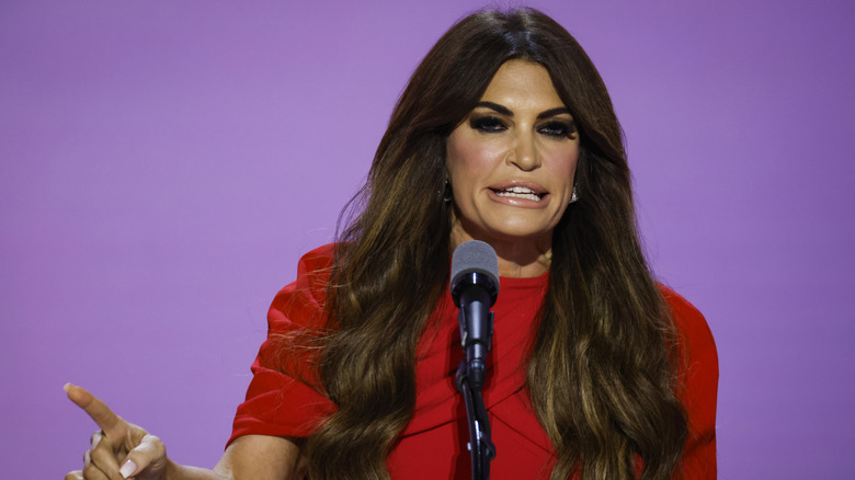 Kimberly Guilfoyle speaks onstage