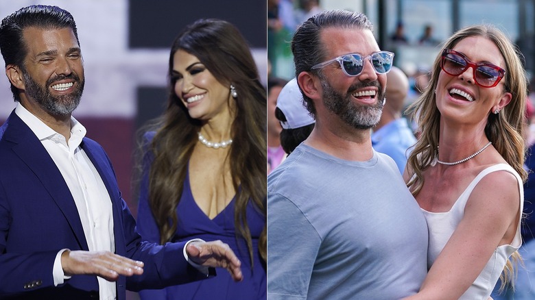 Donald Trump Jr. with Kimberly Guilfoyle/Bettina Anderson
