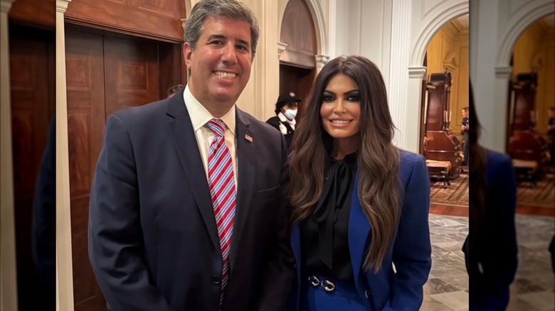 Kimberly Guilfoyle smiling with a man