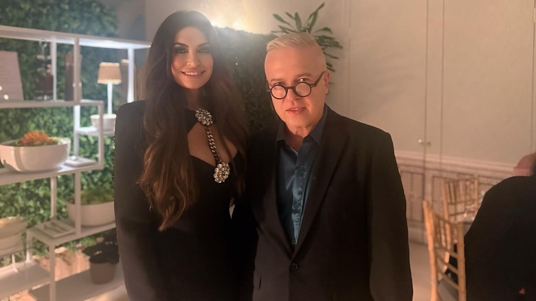 Kimberly Guilfoyle smiling with a friend