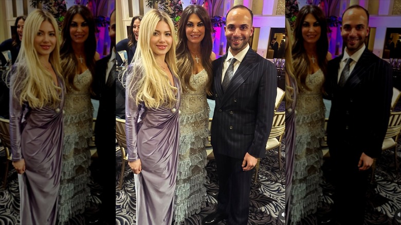 Kimberly Guilfoyle smiling with friends