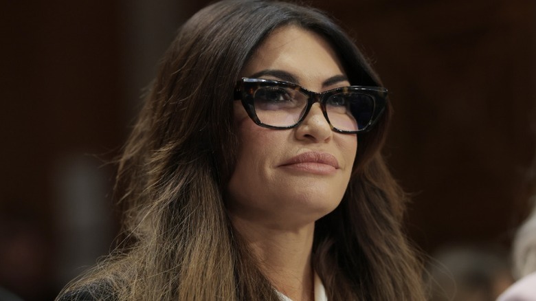 Kimberly Guilfoyle during a hearing with the Senate Foreign Relations Committee on Capitol Hill (2025)