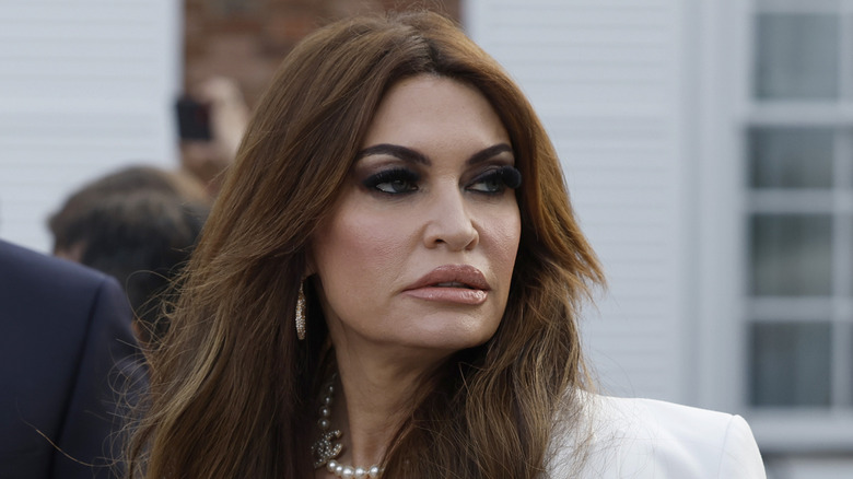 Kimberly Guilfoyle looking to the side