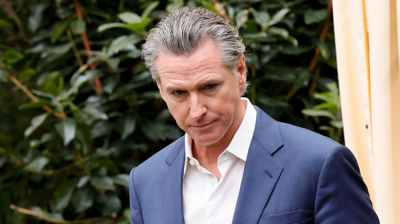 California Governor Gavin Newsom during the Vogue World: Hollywood Press Announcement