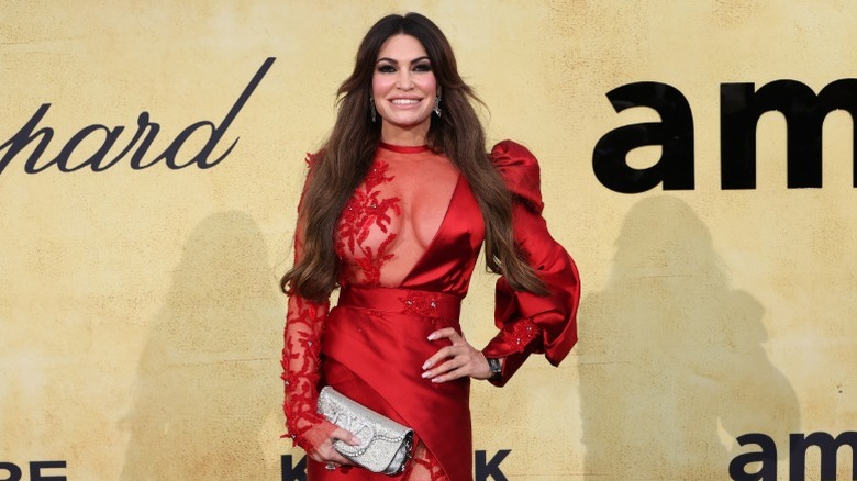 Kimberly Guilfoyle attends the amfAR Gala Cannes 2025 in Cap d'Antibes, France