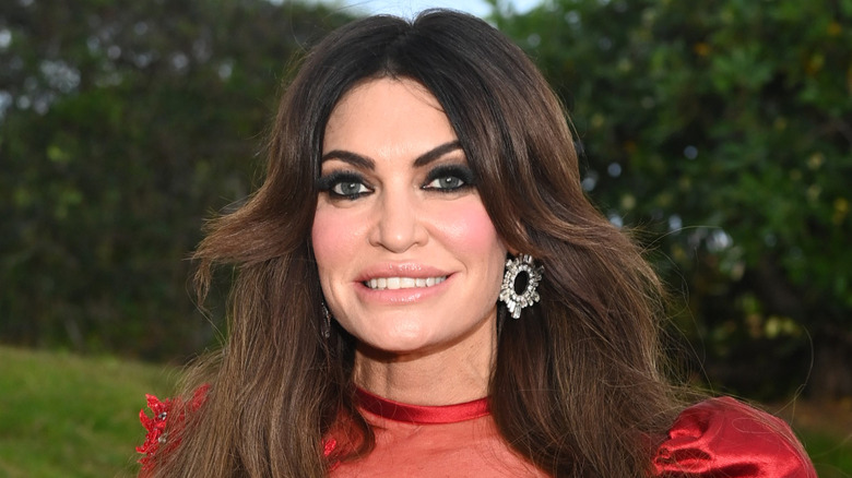 Kimberley Guilfoyle wearing heavy makeup