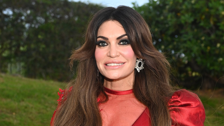 Kimberly Guilfoyle attends the amfAR Gala Cannes 2025 presented by Chopard at Hotel du Cap-Eden-Roc on May 22, 2025 in Cap d'Antibes, France