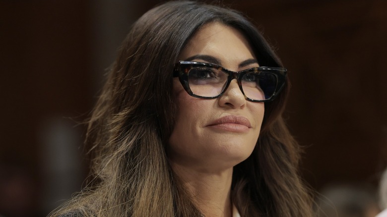 Kimberly Guilfoyle during a hearing with the Senate Foreign Relations Committee on Capitol Hill (2025)