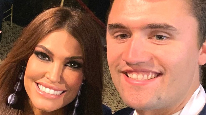 Kimberly Guilfoyle and Charlie Kirk