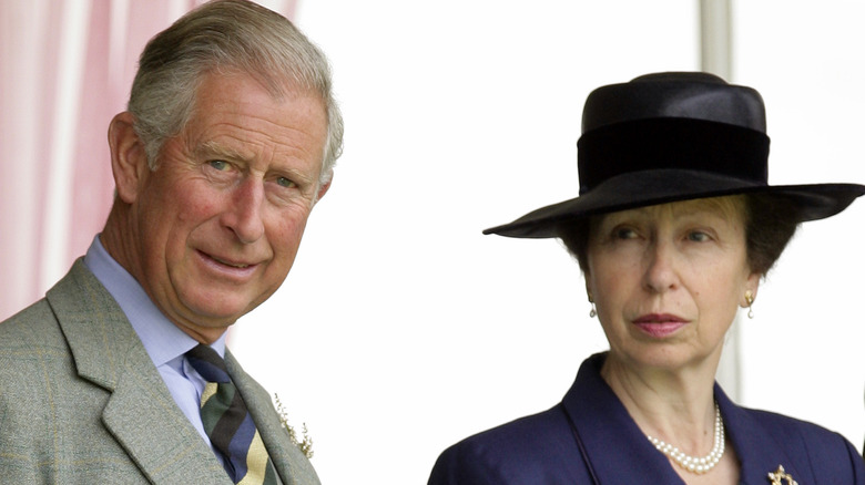 King Charles III and Princess Anne