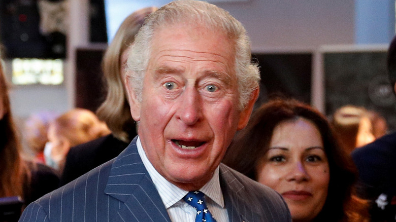 Prince Charles looking surprised 