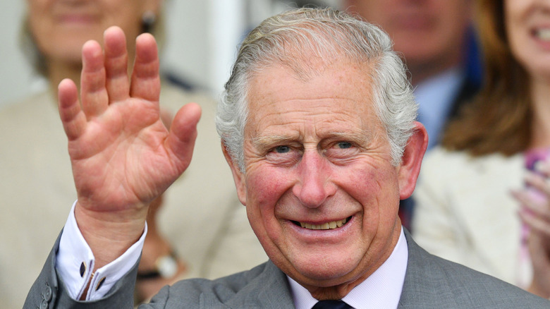 King Charles III during the Royal Cornwall Show