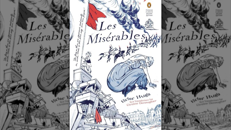 Book cover of "Les Misérables" by Victor Hugo