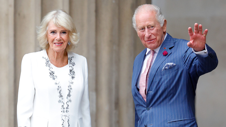 Queen Camilla (left) and King Charles (right) in September 2026