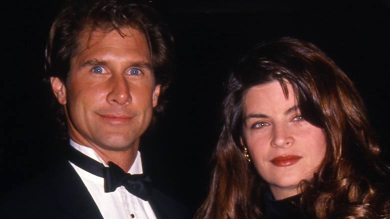 Kirstie Alley and Parker Stevenson smiling 