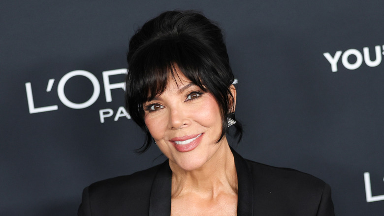 Kris Jenner smiling