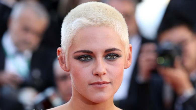 Kristen Stewart debuted a platinum buzz cut at Cannes