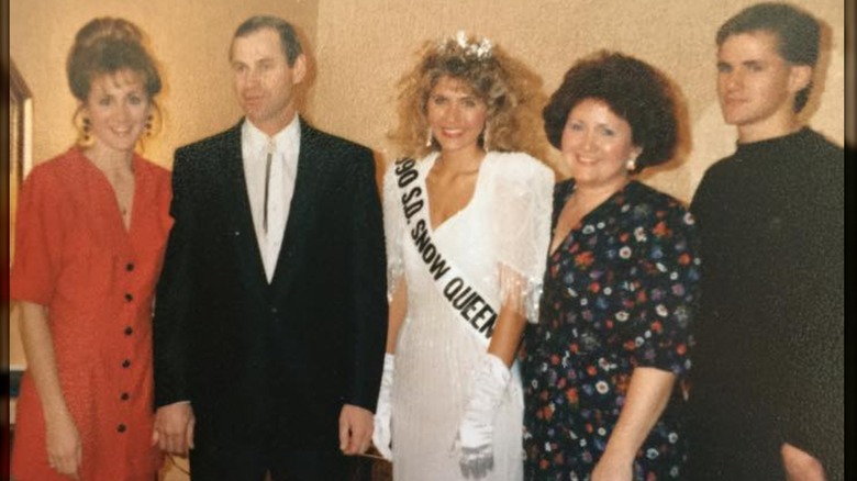 Kristi Noem smiling as South Dakota Snow Queen