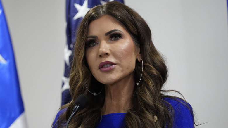 Kristi Noem at the Security Ministry of Chile, August 2025