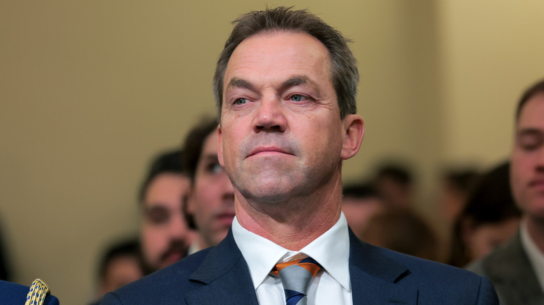 Bryon Noem looking emotionless