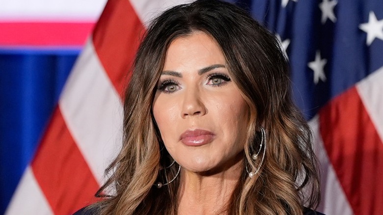 Kristi Noem speaks at the Citadel Patriot Dinner in Charleston, SC (2025)