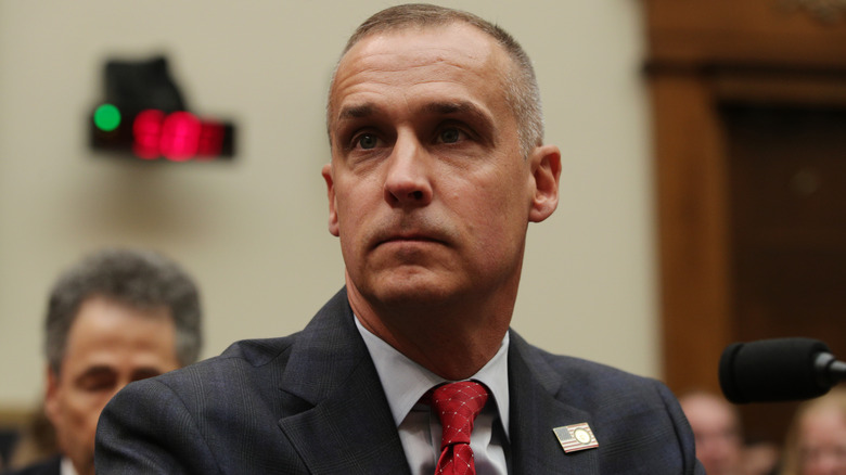 Former Trump campaign manager Corey Lewandowski arrives to testify during a hearing before the House Judiciary Committee in the Rayburn House Office Building on Capitol Hill September 17, 2019 in Washington, DC.