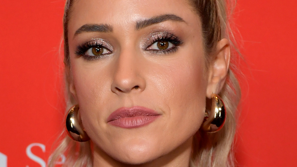 close up of Kristin Cavallari's face