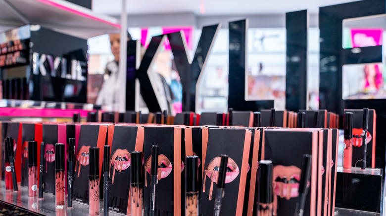 Kylie Cosmetics display