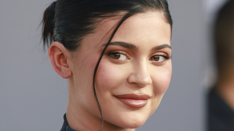 Kylie Jenner smiling in 2022