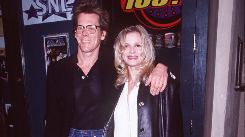 Kevin Bacon and Kyra Sedgwick in 1998 at the premiere of "Wild Things"
