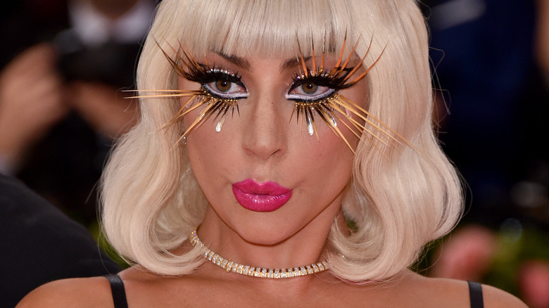 Iconic Lady Gaga makeup look