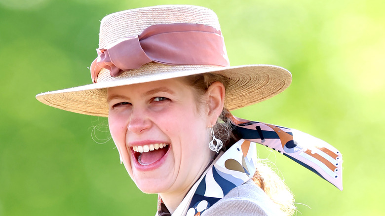 Lady Louise Windsor laughing